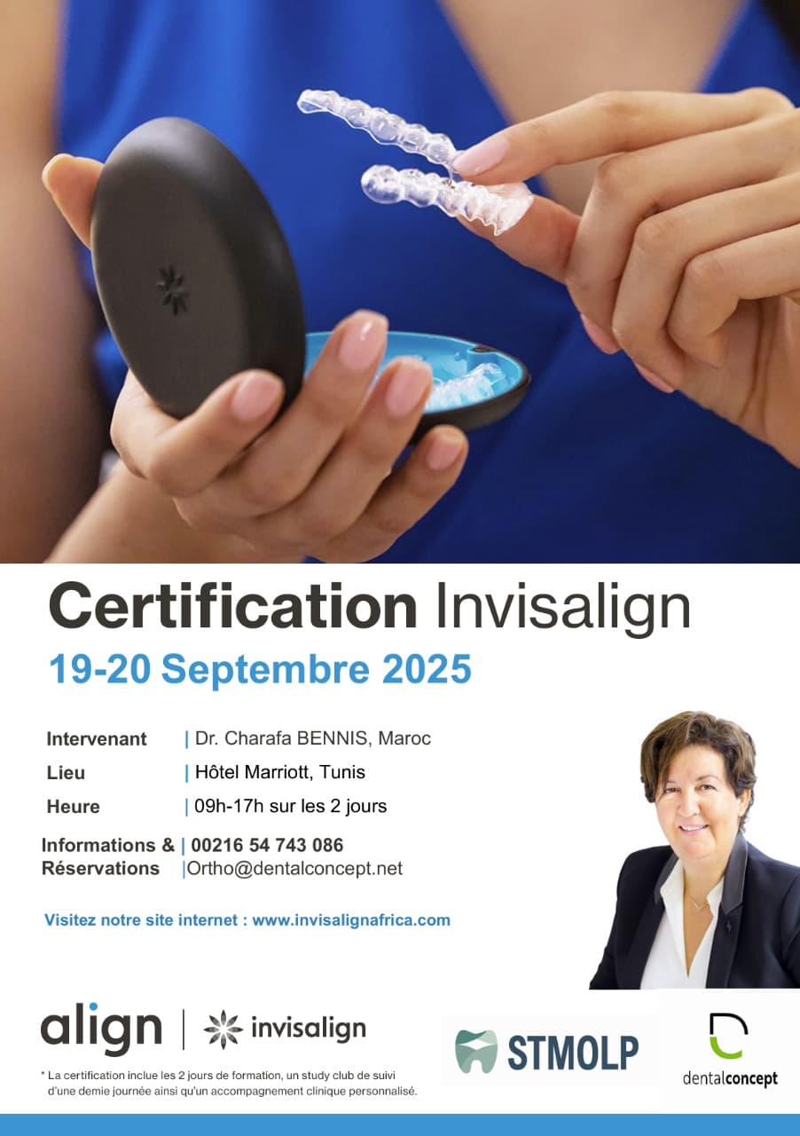 Affiche de certification Invisalign