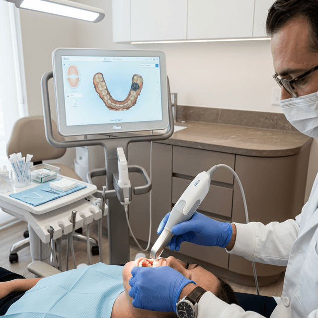 Scanner iTero en consultation