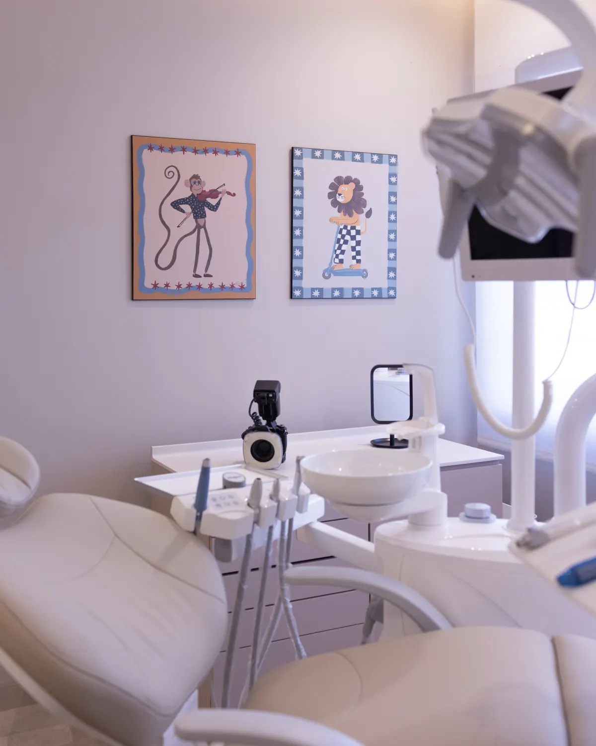 Espace de consultation du cabinet U.Smile
